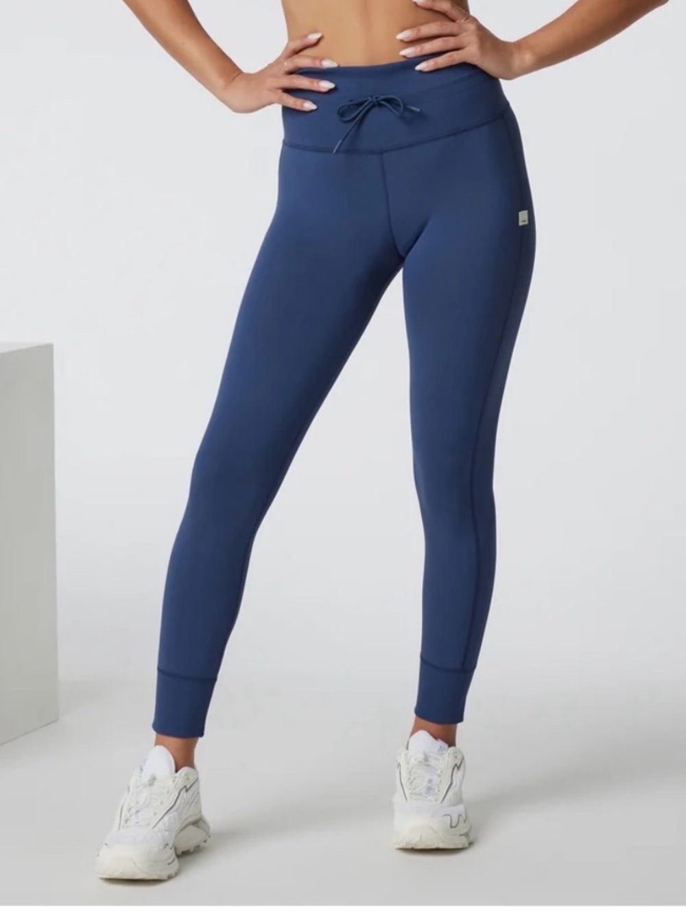 Vuori Daily High Rise Leggings 7/8 Blue Leggings